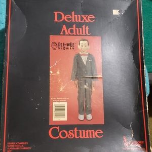 Peewee Herman Adult costume size medium with the original box.